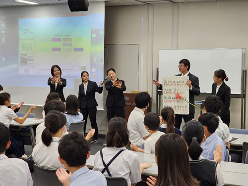 （大学生による手話コーラス）